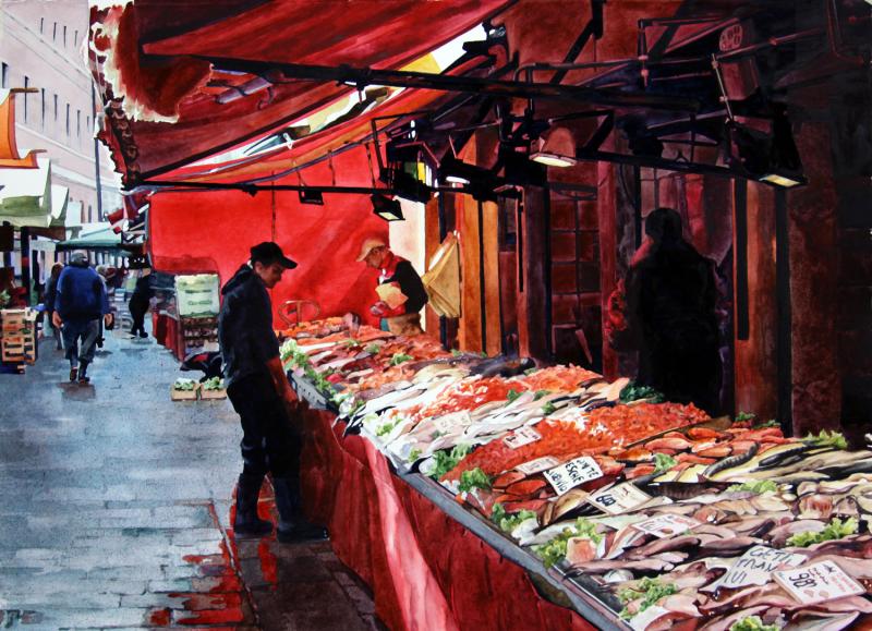 Fish Market in Venice